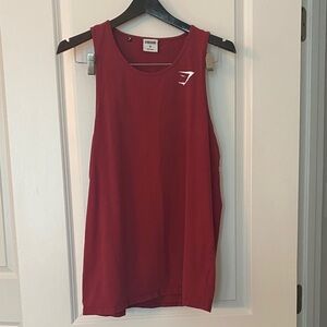 Gymshark Men’s Bold Red Tank Top